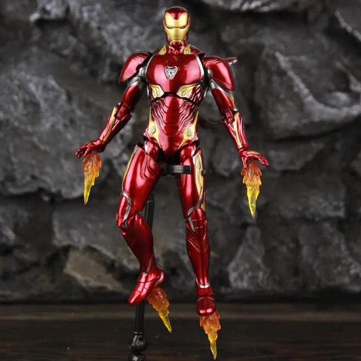 Marvel Original Iron Man Mark50 Action Figure Luxury Version - 10th Anniversary Edition (15 Years till Grown Ups)