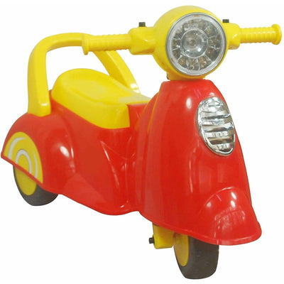 Manual  Ride On Scooter (Red, Yellow)