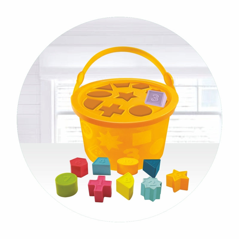 My Shape Sorter Basket- A Pre School Toy with 10 Shapes & Colours