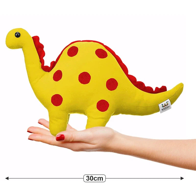 Yellow Soft Dinosaur Plush Stuffed Toy 30cm