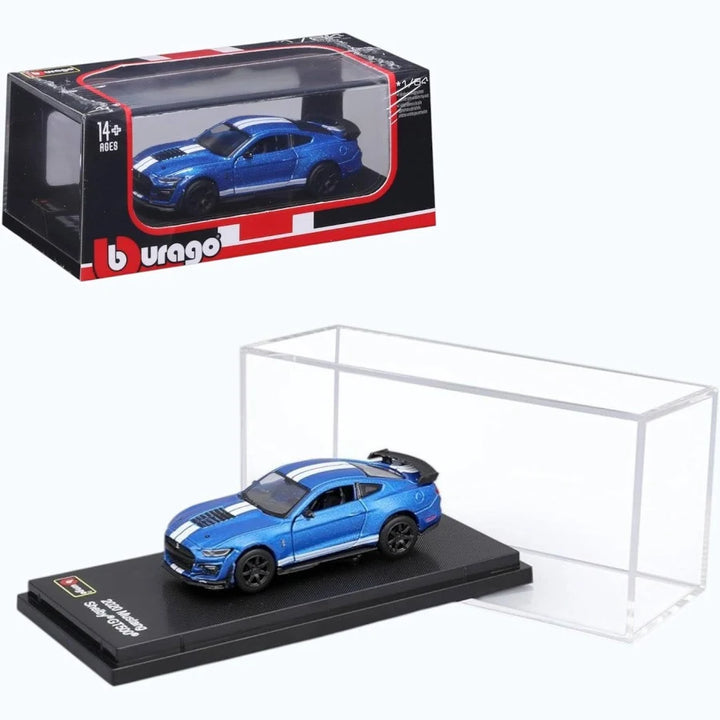 Bburago Original 2020 Mutang Shelby GT500 Licensed Diecast Car | 1:64 Scale (14 Years till Grown Ups)