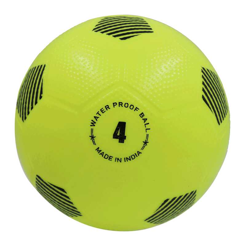 Yellow Soft PVC Football (Size-4)