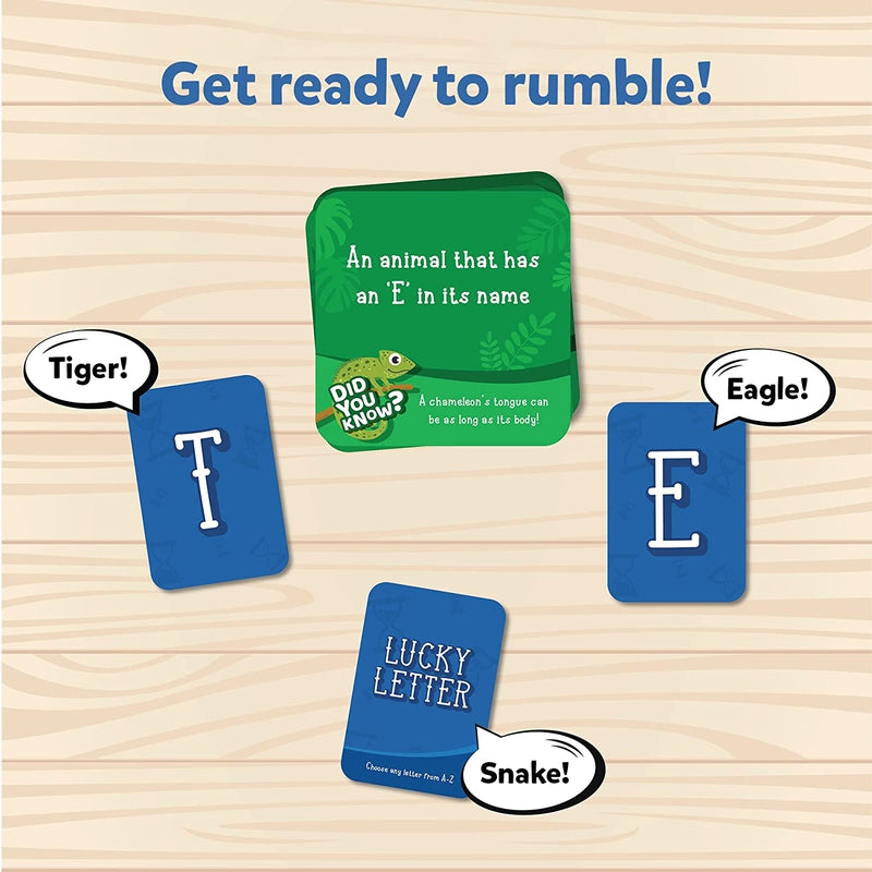 Super Fun Rapid Rumble Card Game