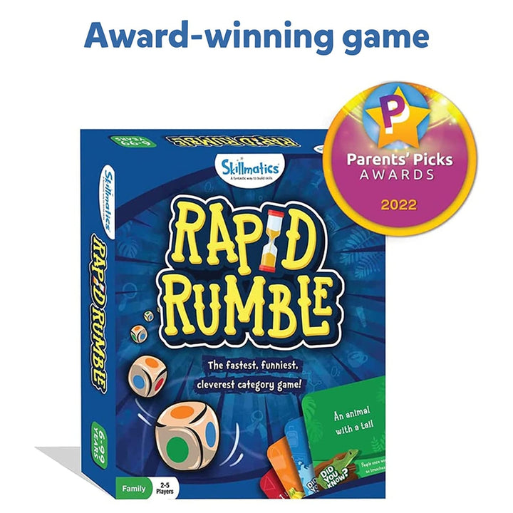 Super Fun Rapid Rumble Card Game