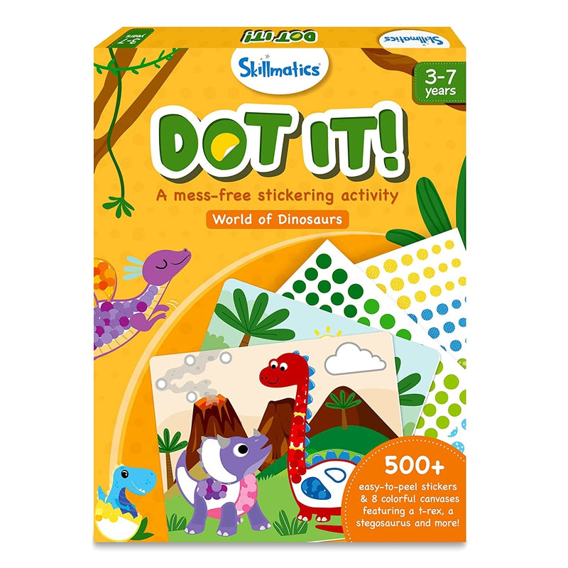 Dot it! : Dinosaur Art Activity