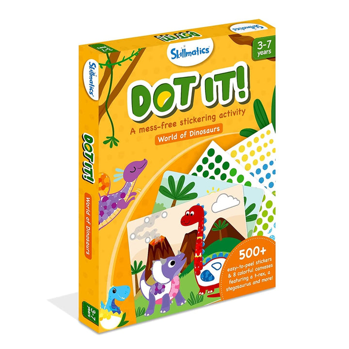 Dot it! : Dinosaur Art Activity