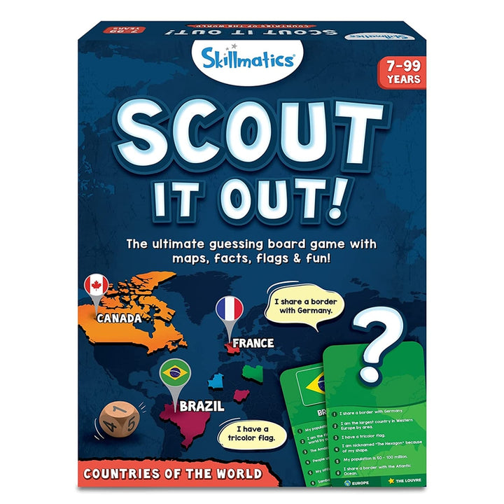 Scout It Out Countries of The World Guessing Game