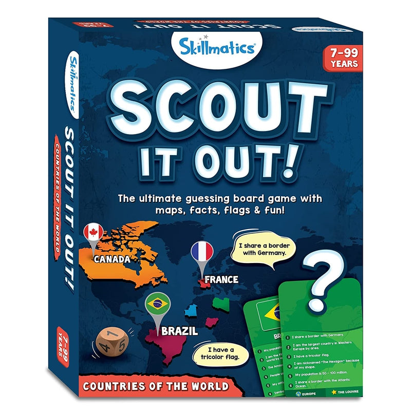 Scout It Out Countries of The World Guessing Game