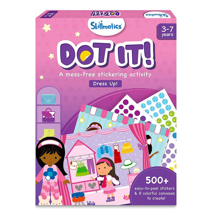 Dot It - Dress Up Art Activity