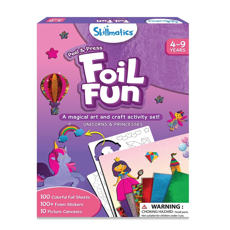 Foil Fun: Unicorn & Princess Mess-Free Art & Craft Kit (6-9 Years)