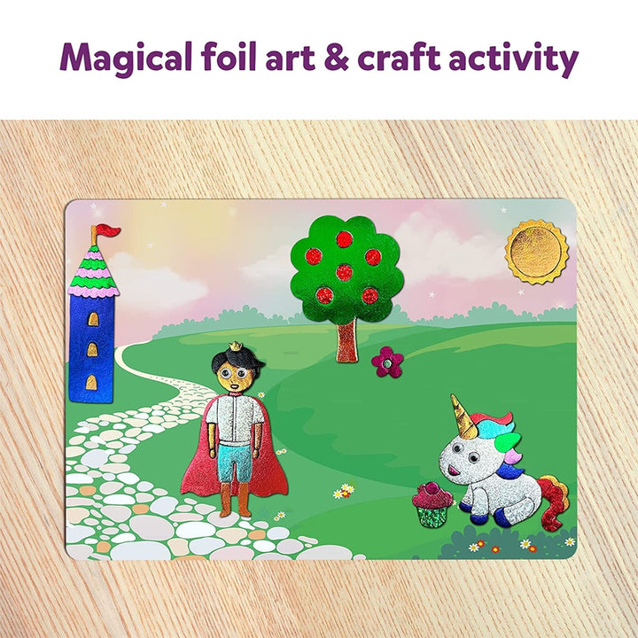 Foil Fun: Unicorn & Princess Mess-Free Art & Craft Kit (6-9 Years)