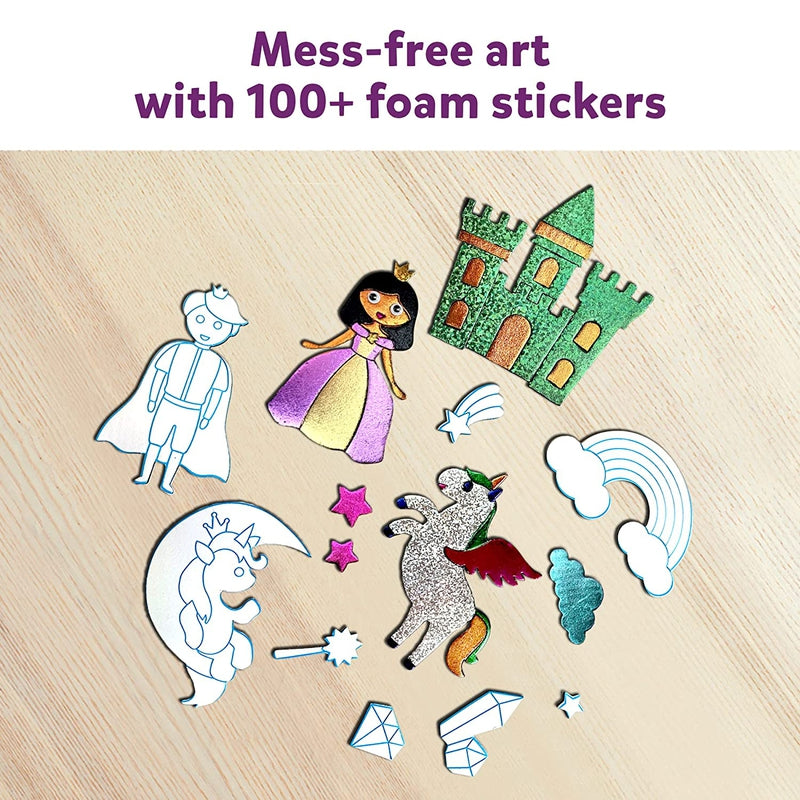 Foil Fun: Unicorn And Princess Mess free Art & Craft Activity Kit