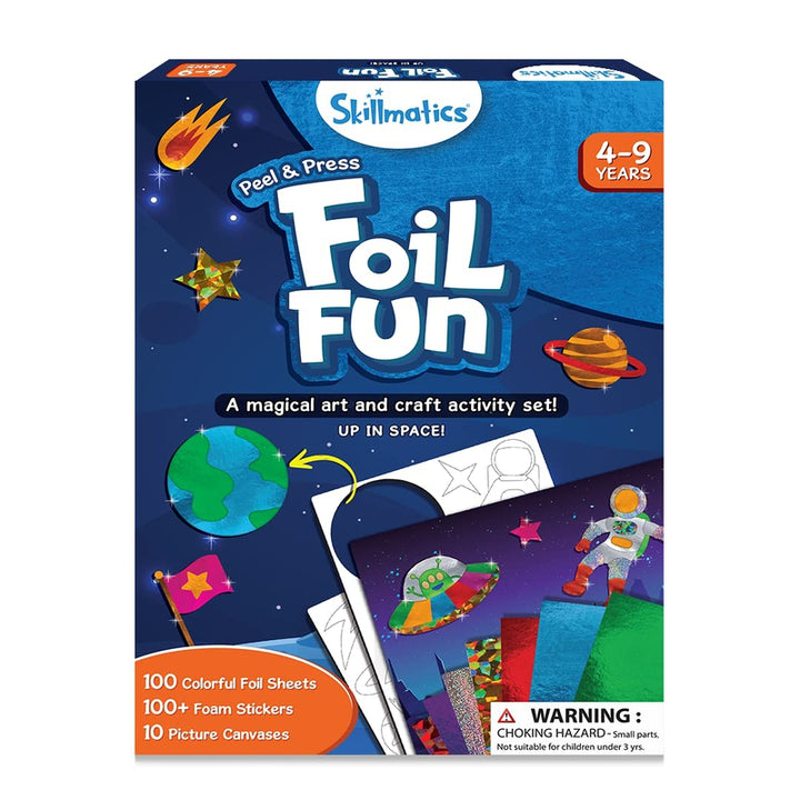 Foil Fun: Up In Space Mess free Art & Craft Activity Kit (6-9 Years)