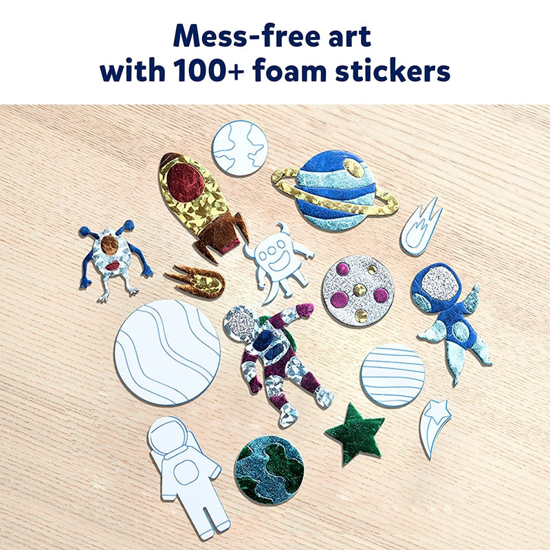 Foil Fun: Up In Space Mess free Art & Craft Activity Kit (6-9 Years)