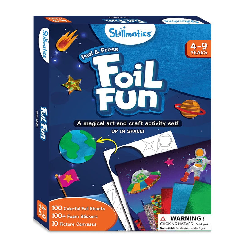 Foil Fun: Up In Space Mess free Art & Craft Activity Kit (6-9 Years)