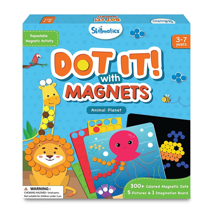 Dot It Magnets: Animal Art Activity (4-8 Years)