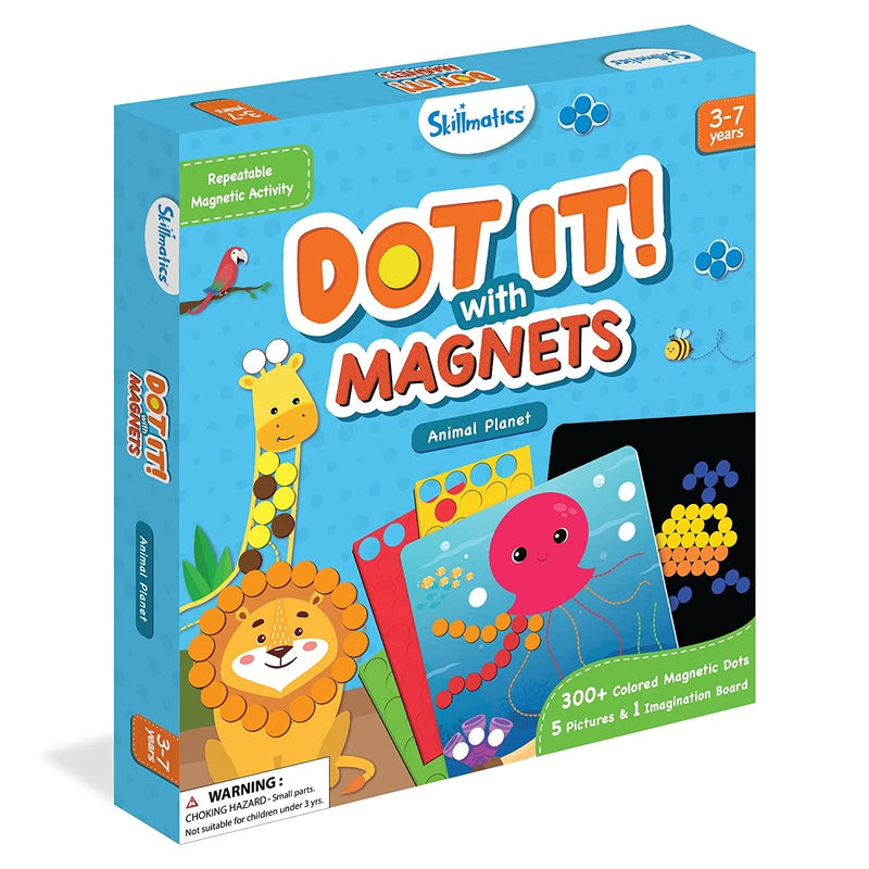 Dot It Magnets: Animal Art Activity (4-8 Years)