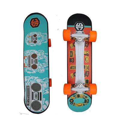 Skateboard (Retro Radio) Specially Designed With A Pro Pattern