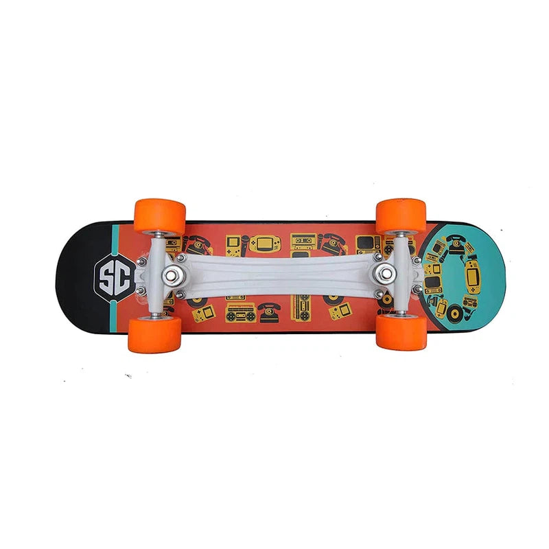 Skateboard (Retro Radio) Specially Designed With A Pro Pattern