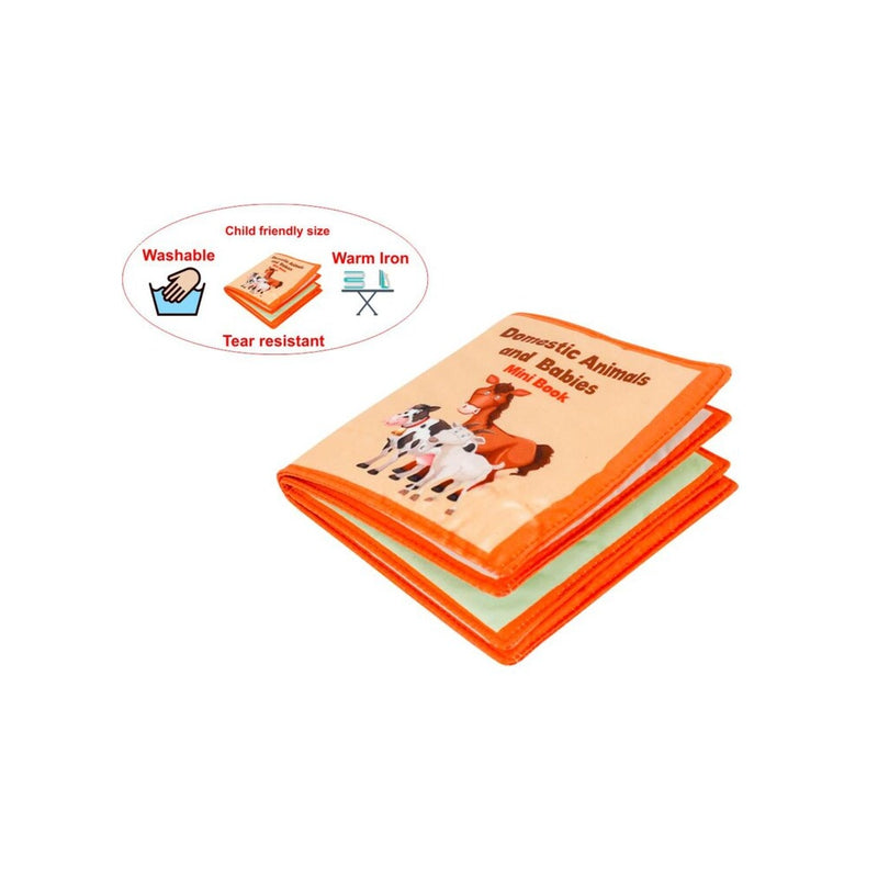 Farm Animals Mini Cloth Book (English Educational Book)