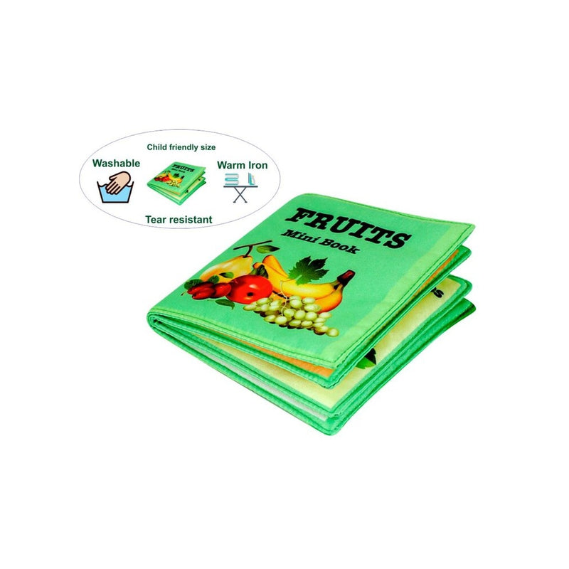 Fruits Mini Cloth book (English Educational Book)