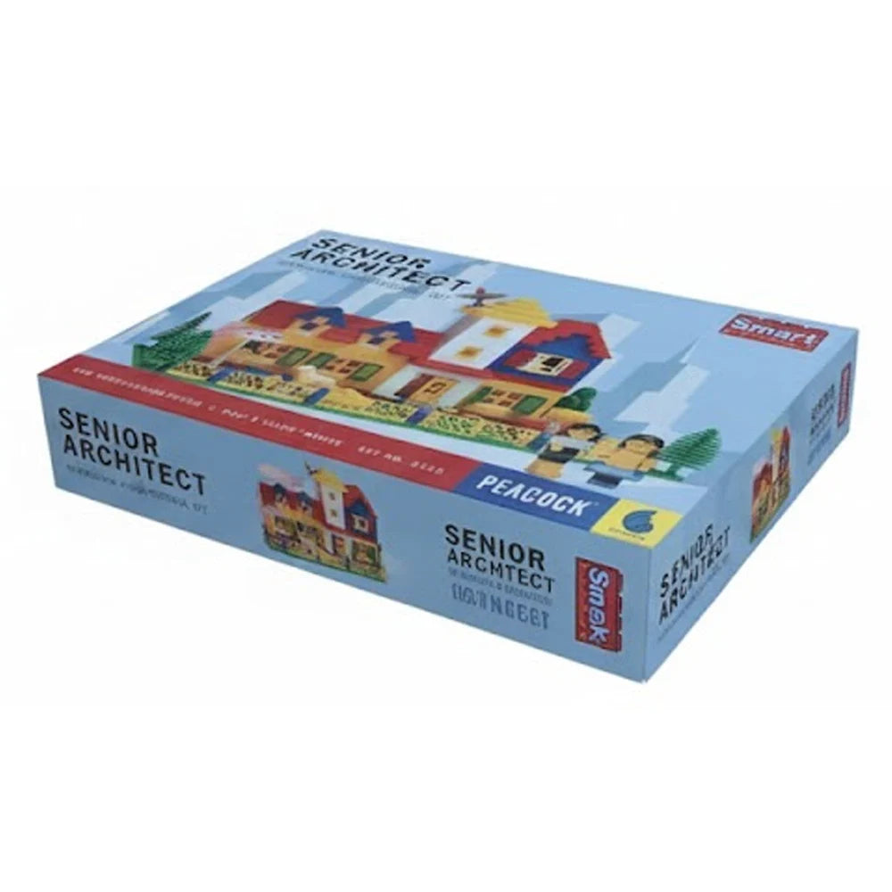 Peacock Toys & Games Smart Blocks Senior Architect Interlocking Architectural Set (610 Pieces) – Set No. 2133