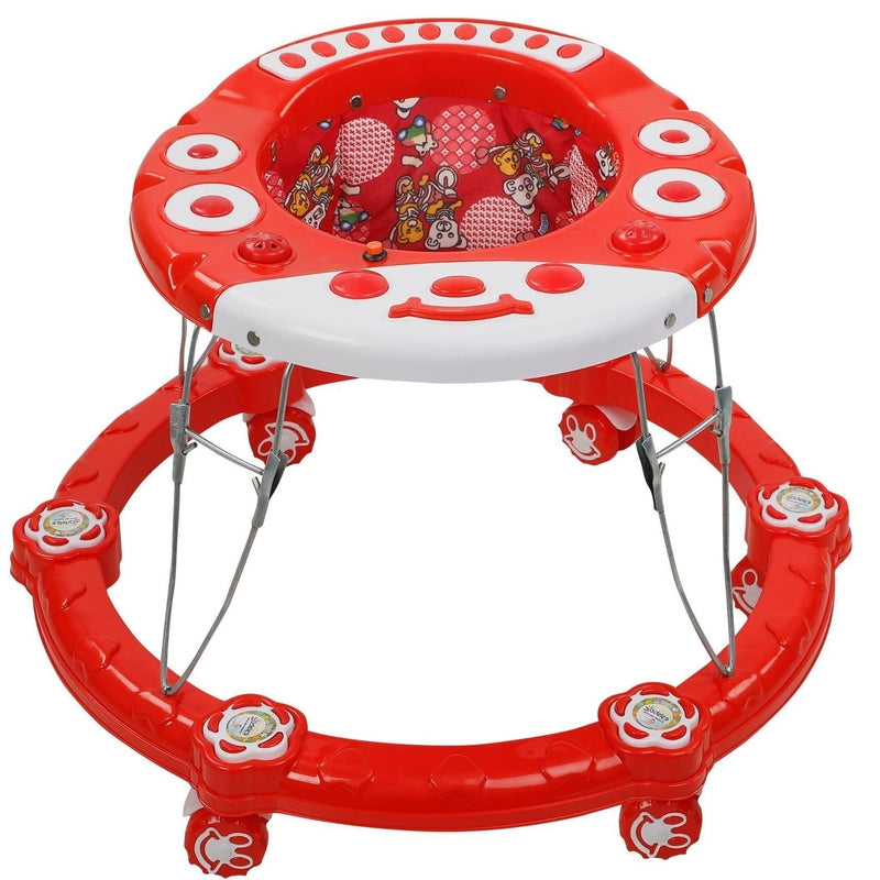 Caty Musical Activity Circular Walker (Red)