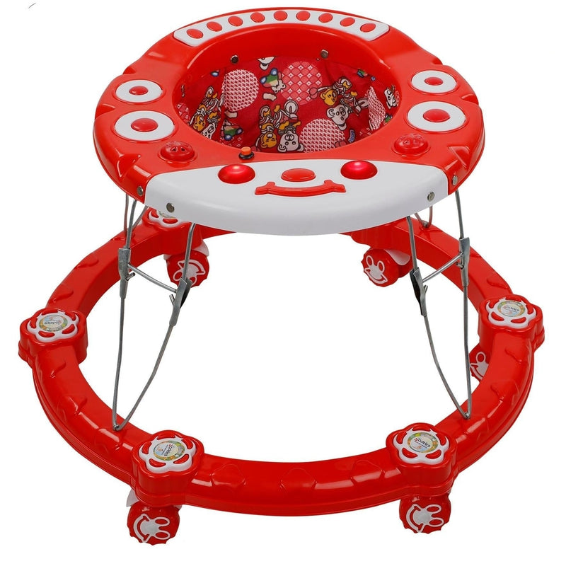 Caty Musical Activity Circular Walker (Red)