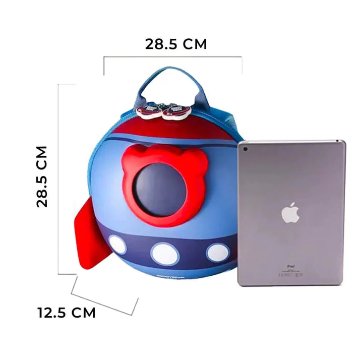 Space Capsule 3D Fins Light Weighted Backpack