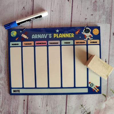 Personalised Weekly Planner - (COD not Available)