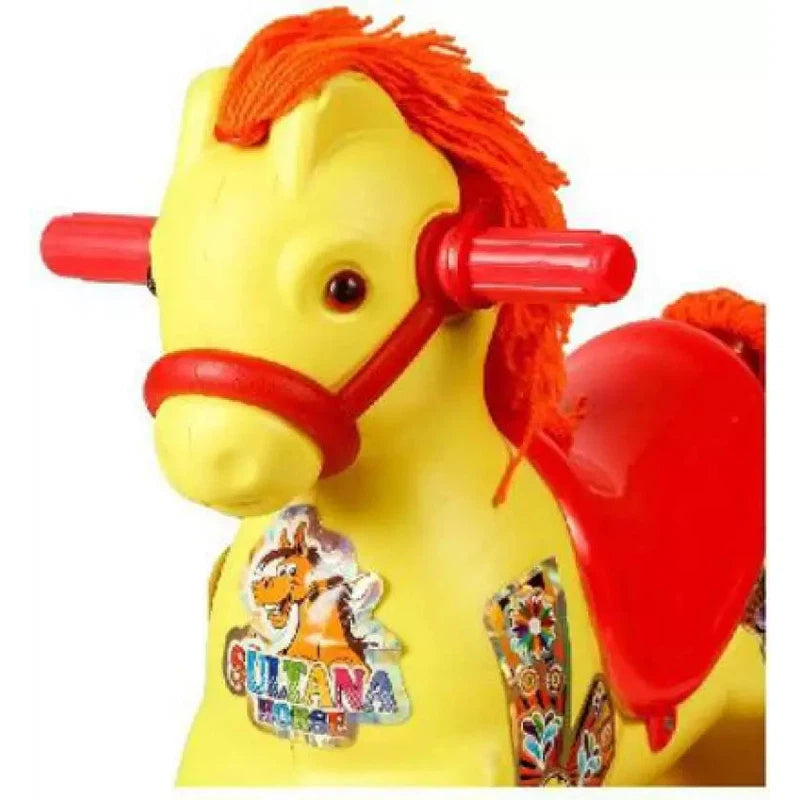 Ride-on 2 in 1 Sultana Horse Rider (Red & Yellow)