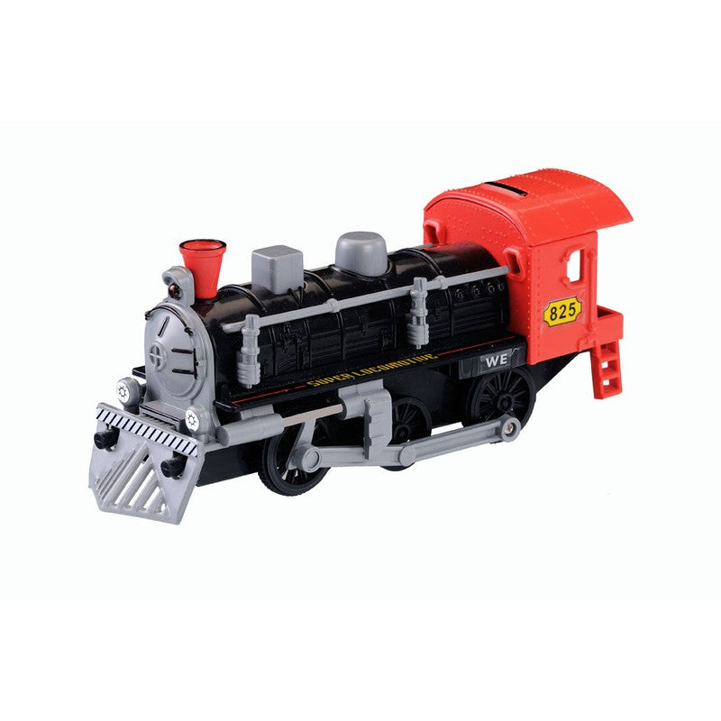 Super Locomotive Train Maintenance Free Pull Back Toy (Assorted Colours)