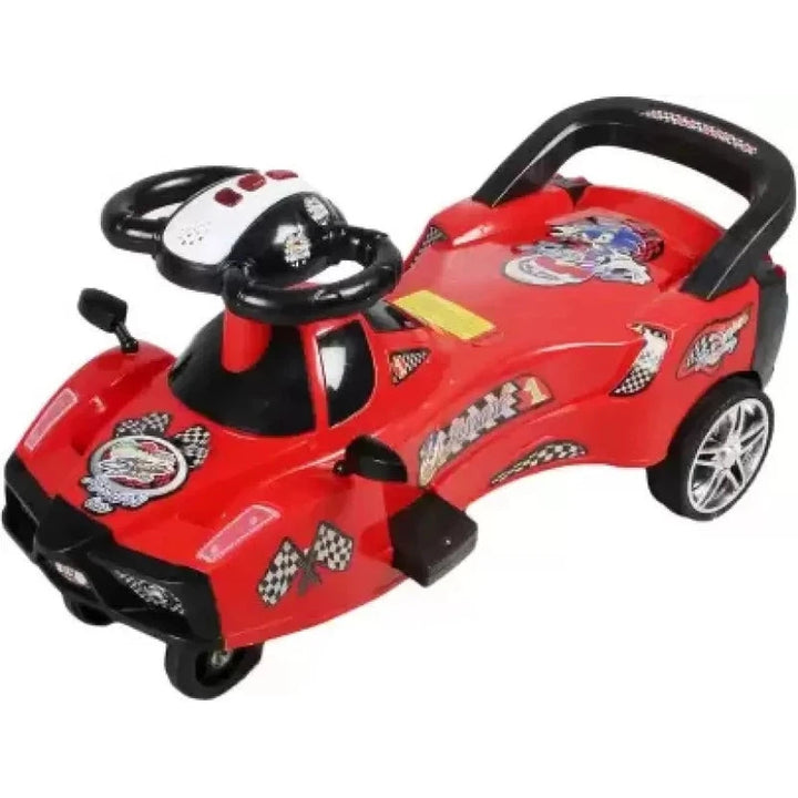 Ride-on Furrari Swing Musical Magic Car (Red)