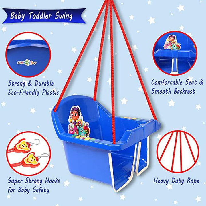 Wave Adjustable Baby Swing Toy (Blue)