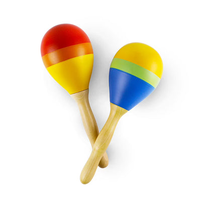 Wooden Maraca Musical Set