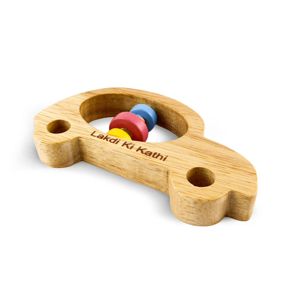 Wooden Car Rattle