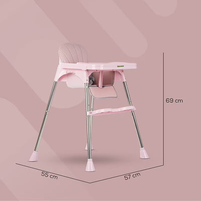 3 in 1 Invictus Convertible High Chair for Kids with Adjustable Height and Footrest