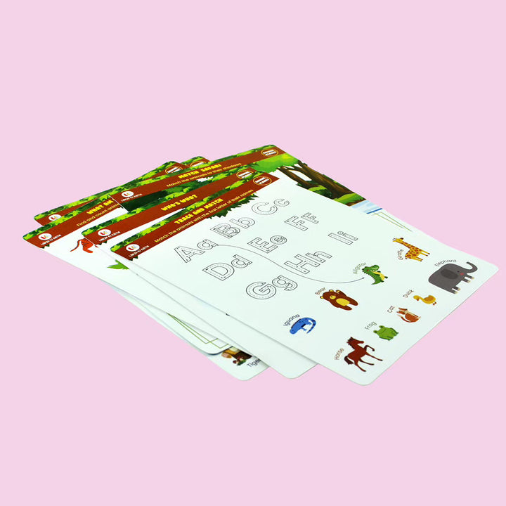 Reusable Animal Planet Cards (junior 2-4 years)