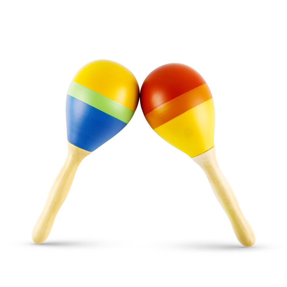 Wooden Maraca Musical Set