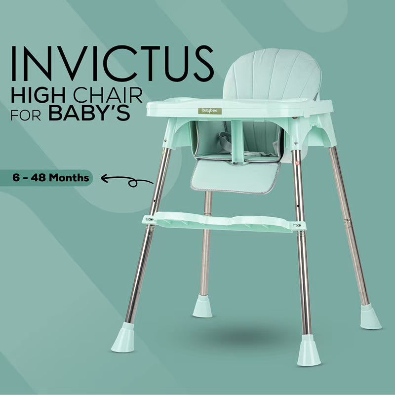 3 in 1 Invictus Convertible High Chair for Kids with Adjustable Height and Footrest