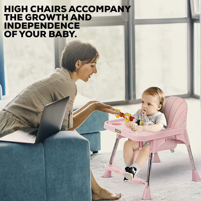 3 in 1 Invictus Convertible High Chair for Kids with Adjustable Height and Footrest