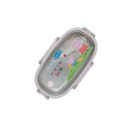 Youp Stainless Steel Peppa Pig Kids Lunch Box - 650 ml