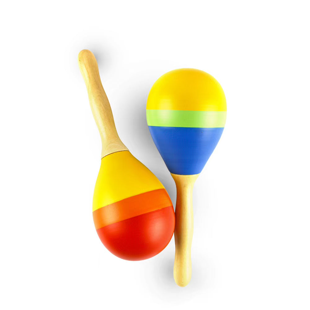 Wooden Maraca Musical Set