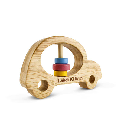 Wooden Car Rattle