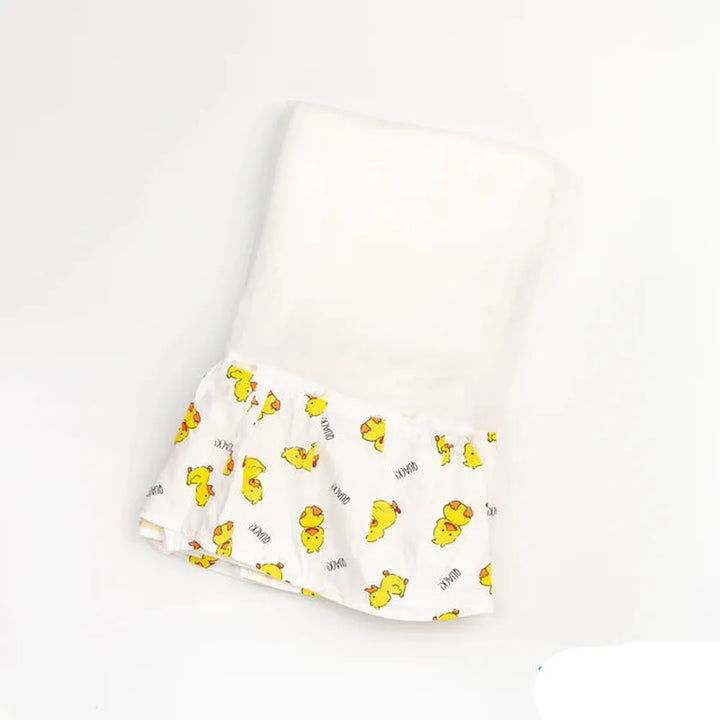 Beelittle Quackling Premium Baby Thottil Starter Kit - Cradle, Mosquito Net, Chain & Stick