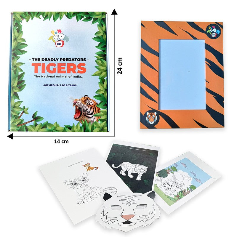 Tiger Activity Kit for Kids' Art and Craft