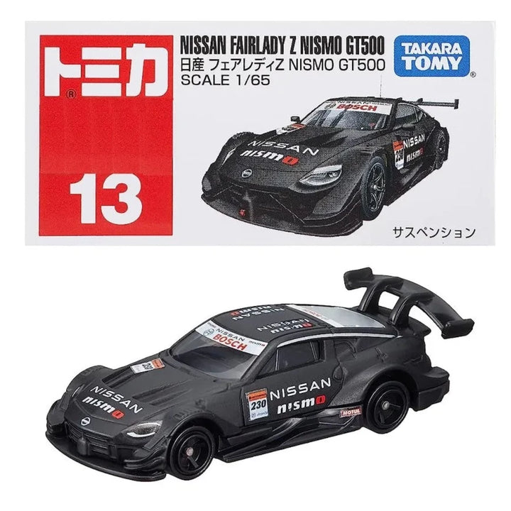 Official Licensed Diecast Nissan Fairlady Z Nismo GT500 Car (Scale 1:65) - No. 13