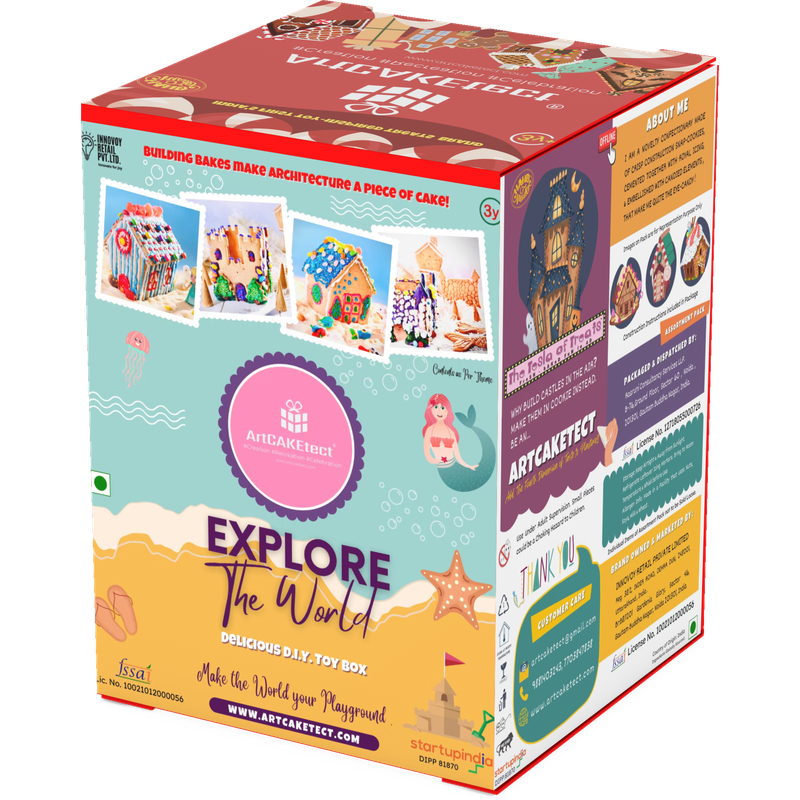 Hansel & Gretel Candy Cottage (House of Cookie Kit) | COD Not Available