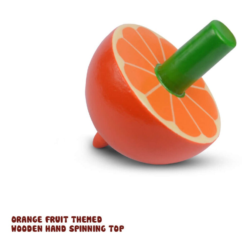 Spinning Tops Fruit Theme (Set of 5)