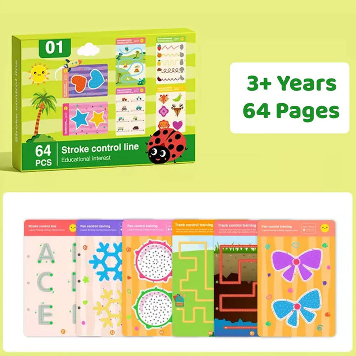 Kidology Reusable Handwriting Practice Activity Book